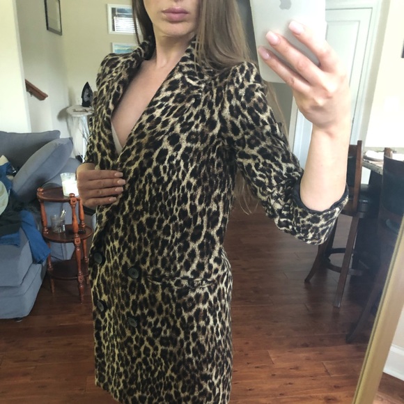 Zara Leopard blazer XS - Picture 8 of 8
